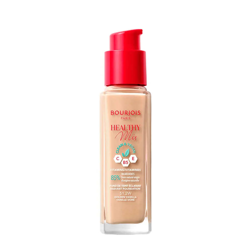 BOURJOIS HEALTHY MIX makeup base #51.2W-golden vanilla 30ml
