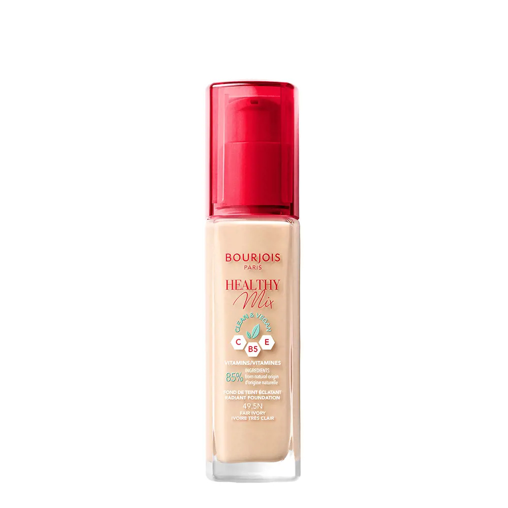 BOURJOIS HEALTHY MIX makeup base #49.5N-fair ivory 30 ml BOURJOIS HEALTHY MIX makeup base #49.5N-fair ivory 30 ml