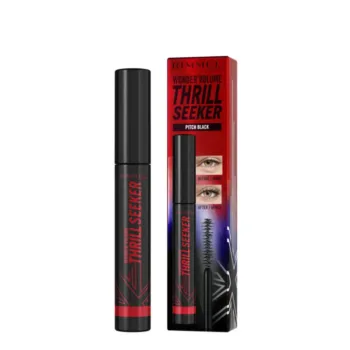 RIMMEL LONDON WONDER' VOLUME THRILL SEEKER mascara #004-pitch black 8 ml