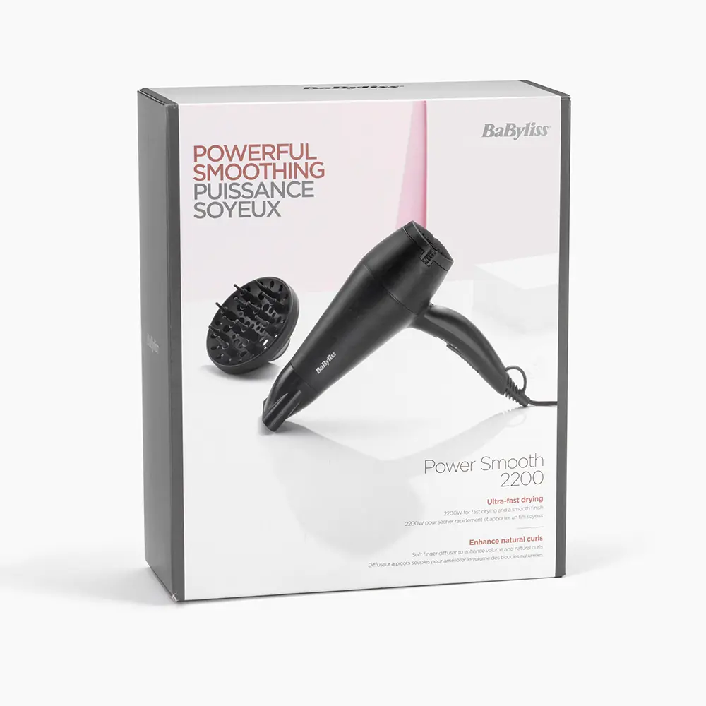 BABYLISS DRYER D215DE soft power 2000w 1 unit BABYLISS DRYER D215DE soft power 2000w 1 unit - Image 2
