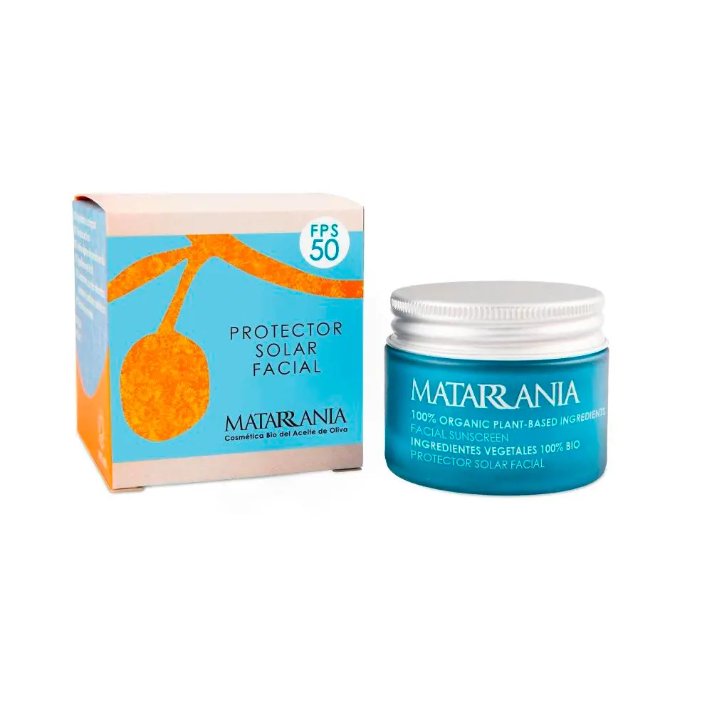 MATARRANIA FACIAL SUNSCREEN SPF50 100% BIO 30 ml