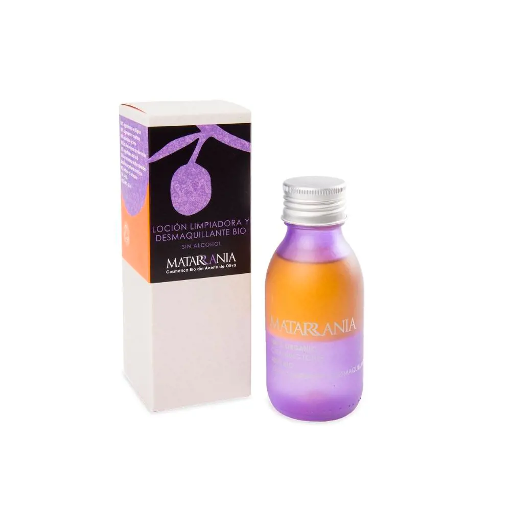 MATARRANIA 100% BIO CLEANSING AND MAKEUP REMOVER LOTION without alcohol 100 ml
