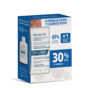 DUCRAY KELUAL DS duo shampoing traitant antipelliculaire 2 x 100 ml