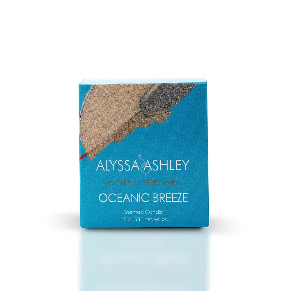 ALYSSA ASHLEY OCEANIC BREEZE aromatic candle 145 gr