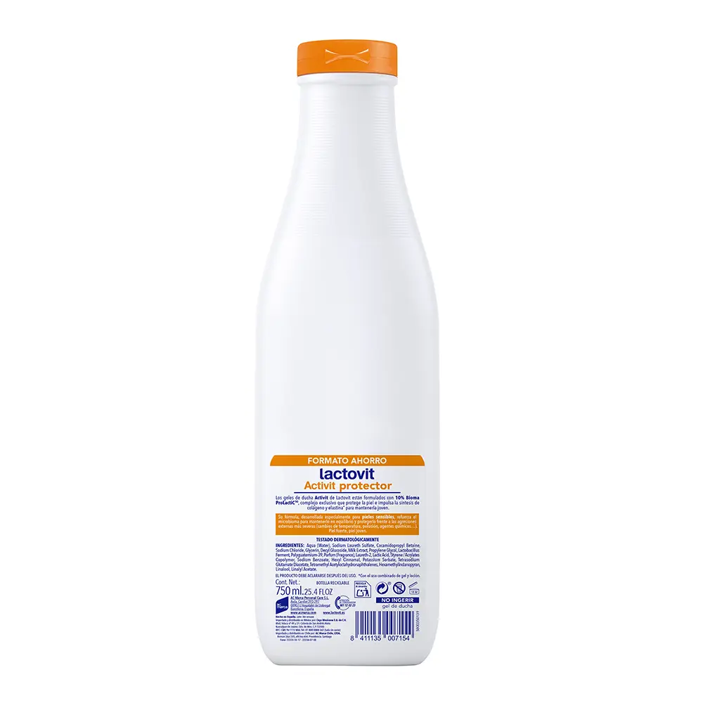 LACTOVIT ACTIVIT PROTECTOR shower gel 750 ml
