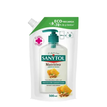 SANYTOL SANYTOL REPLACEMENT ECO nourishing antibacterial soap 500 ml