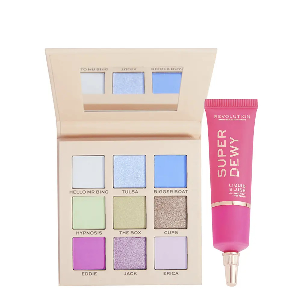 REVOLUTION MAKE UP FRIENDS X REVOLUTION CHANDLER LOTE 2 pz REVOLUTION MAKE UP FRIENDS X REVOLUTION CHANDLER LOTE 2 pz