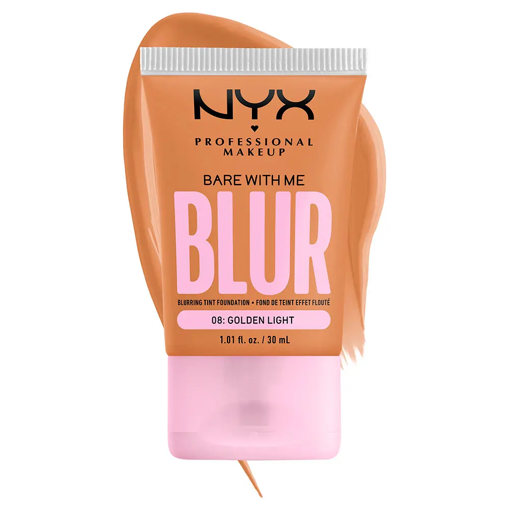 NYX PROFESSIONAL MAKE UP BARE WITH ME BLUR #08-golden light 30 ml NYX PROFESSIONAL MAKE UP BARE WITH ME BLUR #08-golden light 30 ml