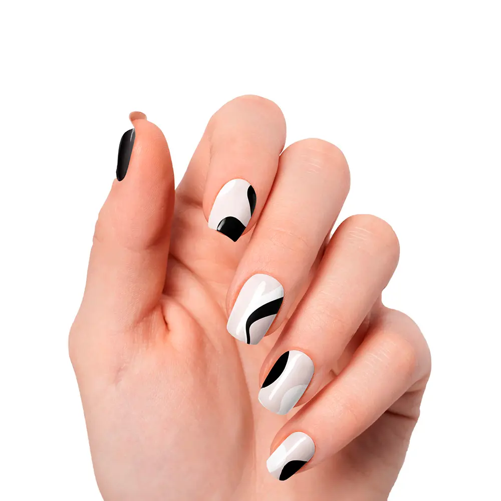 NOOVES #so twirl premium glam GEL-NAGELBLÄTTER 20 Stk