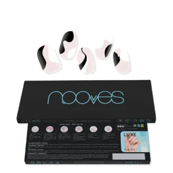 NOOVES #so twirl premium glam GEL-NAGELBLÄTTER 20 Stk