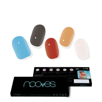 NOOVES Premium Glam #melody GEL-NAGELBLÄTTER 20 Einheiten