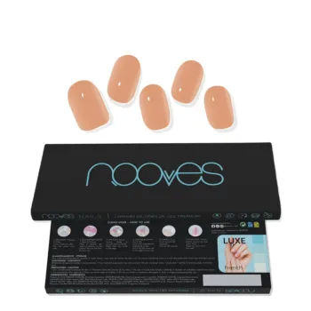 NOOVES Premium-Luxus-GEL-NAGELBLÄTTER #cru au soleil 20 Stk