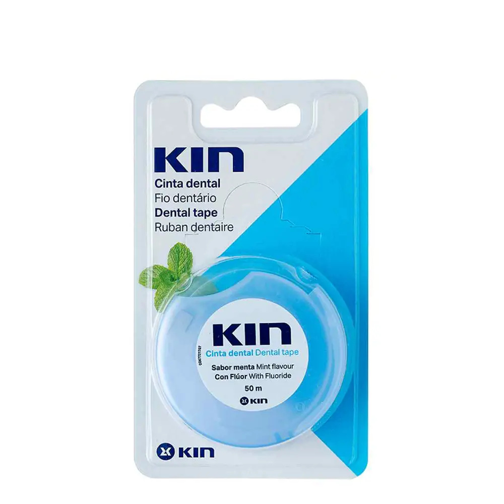 KIN DENTAL TAPE with fluoride #mint 50 ml KIN DENTAL TAPE with fluoride #mint 50 ml