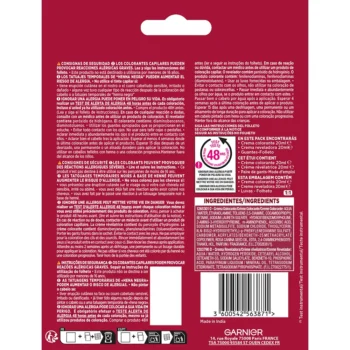 GARNIER COLOR SENSATION shampoo #1.0-black 3 u
