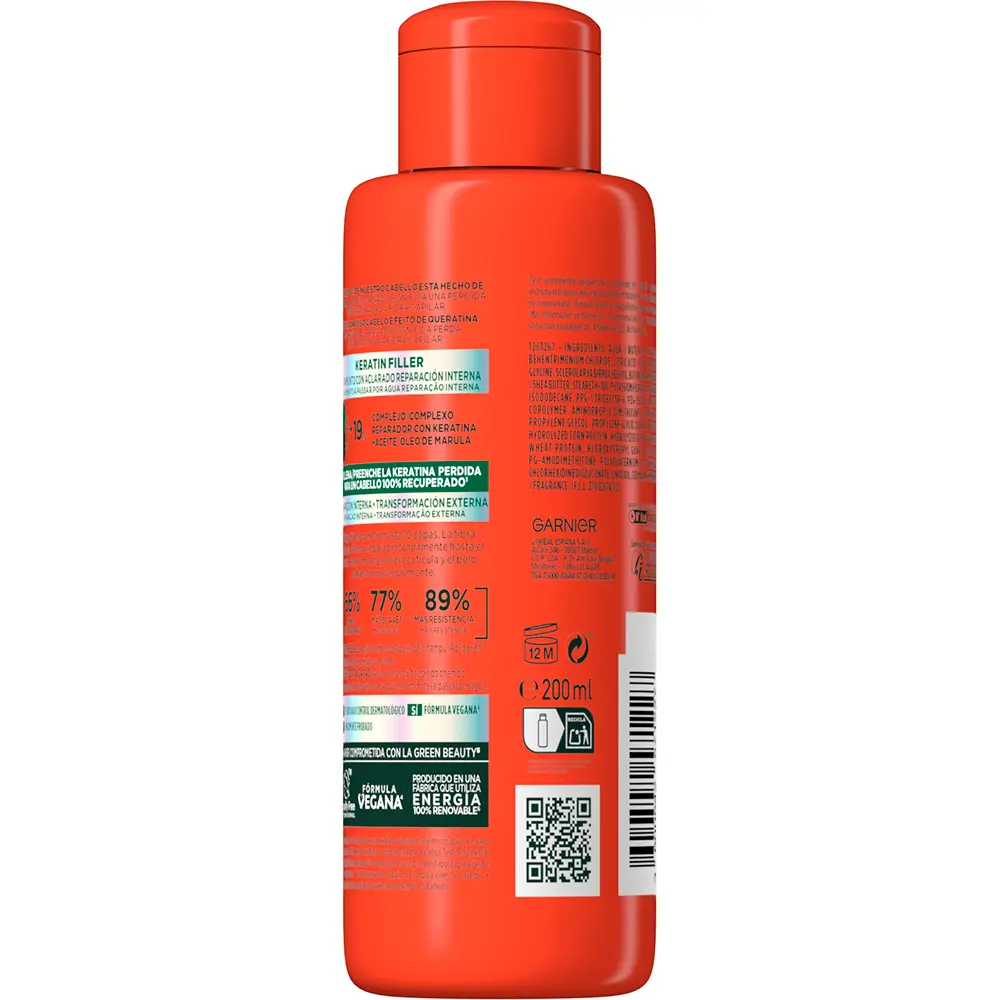 GARNIER FRUCTIS KERATIN FILLER intensive treatment 200 ml