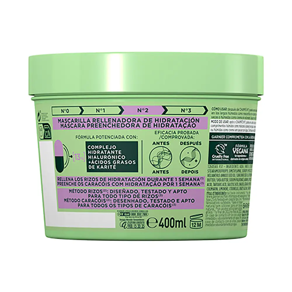 GARNIER Maschera RICCI METODO FRUCTIS 370 ml