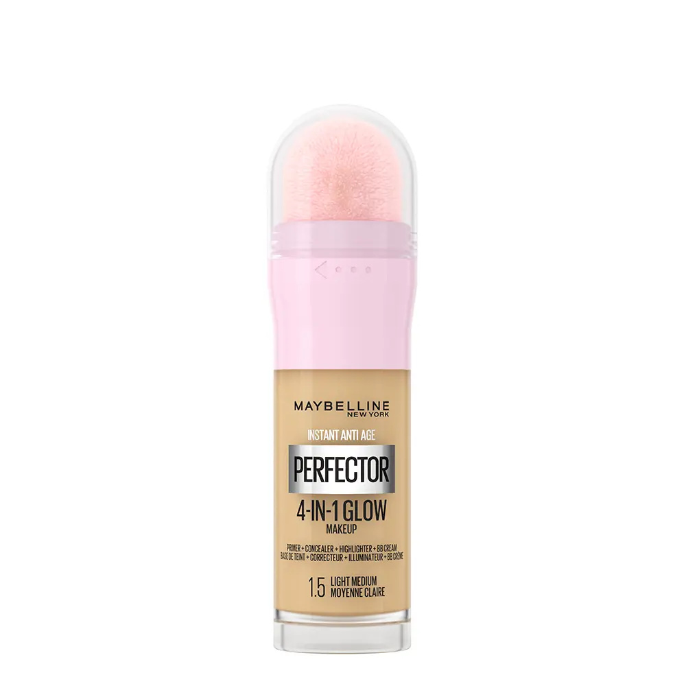 MAYBELLINE INSTANT ANTI-AGE PERFECTOR GLOW #1.5-light medium 20 ml MAYBELLINE INSTANT ANTI-AGE PERFECTOR GLOW #1.5-light medium 20 ml