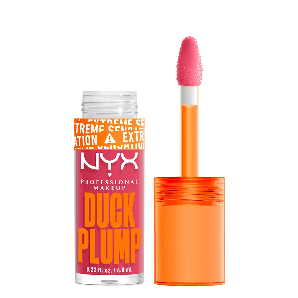 NYX PROFESSIONAL MAKE UP DUCK PLUMP lip gloss #strike a rose 6.8 ml