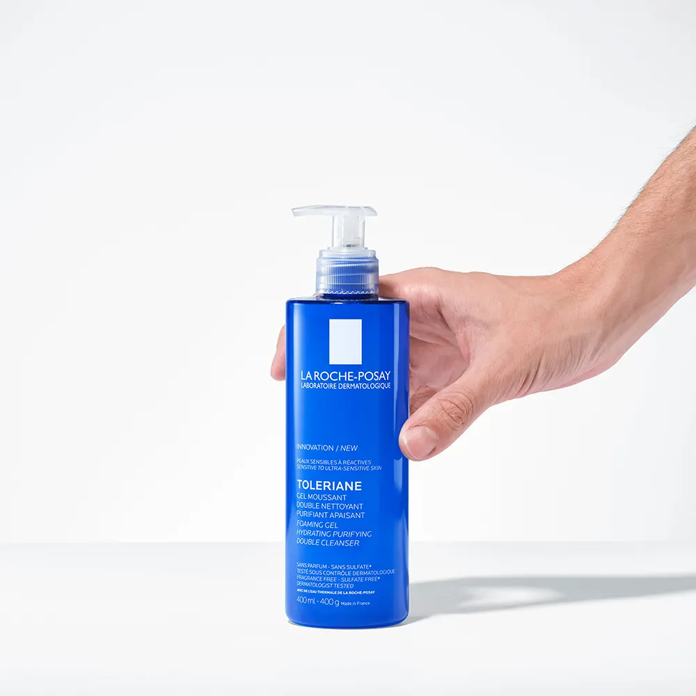 <span class="notranslate">LA ROCHE POSAY TOLERIANE</span> double cleansing foaming gel 400 ml