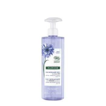 KLORANE CORNFLOWER BIO makeup remover micellar water 400 ml