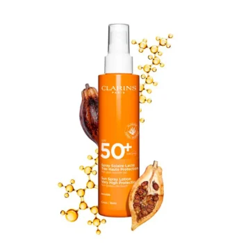 <span class="notranslate">CLARINS SOLAR</span> moisturizing milk spray for the body UVA/UVB50+ 150 ml