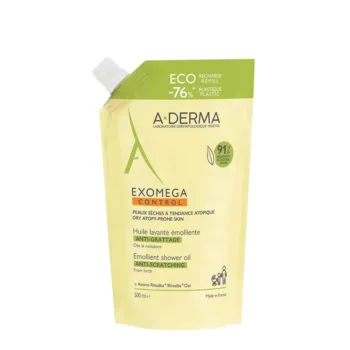 A-DERMA Huile éco-recharge EXOMEGA CONTROL 500 ml A-DERMA Huile éco-recharge EXOMEGA CONTROL 500 ml