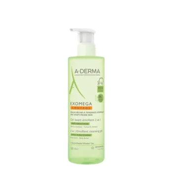 A-DERMA EXOMEGA CONTROL gel émollient 2en1 500 ml A-DERMA EXOMEGA CONTROL gel émollient 2en1 500 ml
