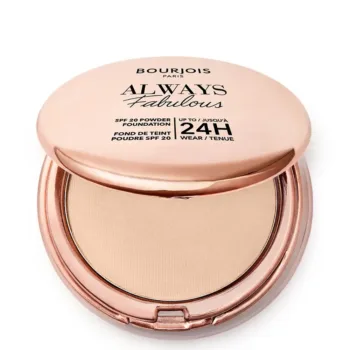 BOURJOIS ALWAYS FABULOUS powder makeup base SPF20 #125-Ivory 7 gr