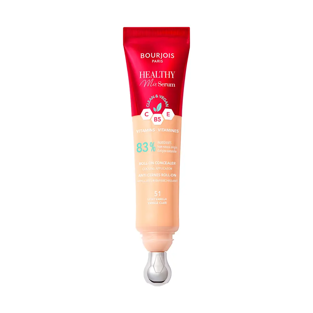 BOURJOIS HEALTHY MIX SERUM liquid concealer #51-Light Vanilla 11 ml BOURJOIS HEALTHY MIX SERUM liquid concealer #51-Light Vanilla 11 ml