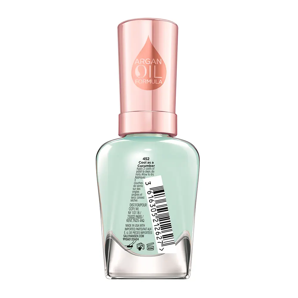 SALLY HANSEN COLOR THERAPY color and care polish #452-Cool as a cucumber 14.7 ml SALLY HANSEN COLOR THERAPY color and care polish #452-Cool as a cucumber 14.7 ml