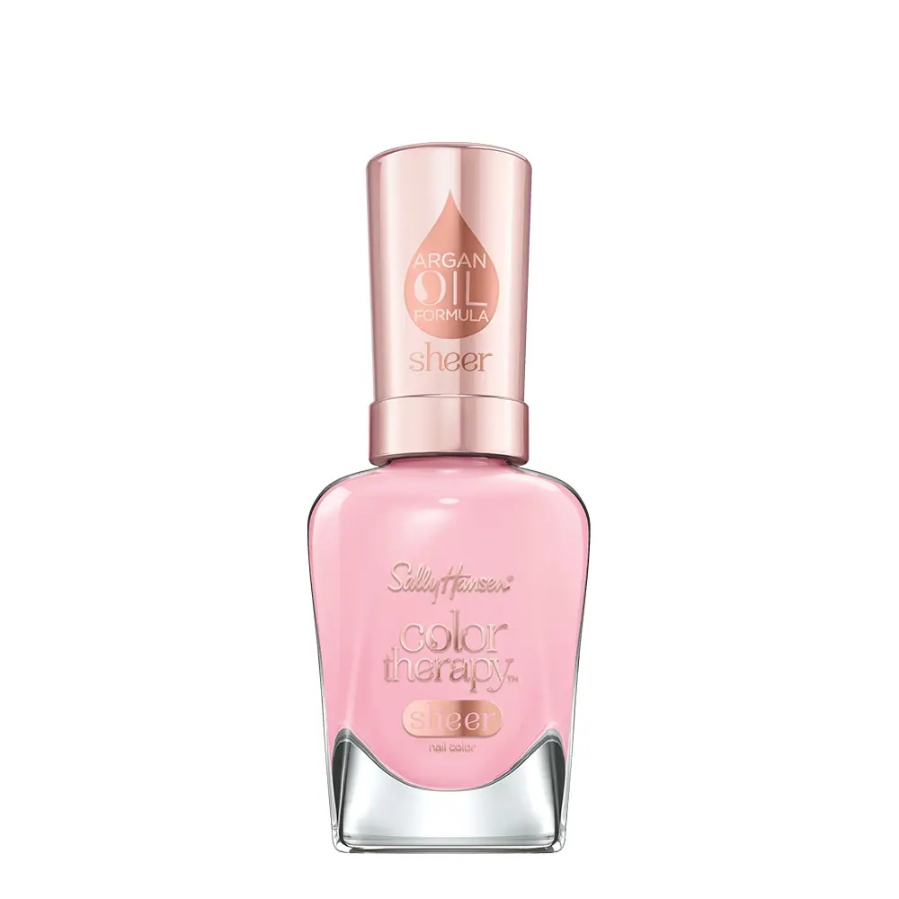 SALLY HANSEN COLOR THERAPY SHEER polish color and care #537-Tulle Much 14.7 ml SALLY HANSEN COLOR THERAPY SHEER polish color and care #537-Tulle Much 14.7 ml