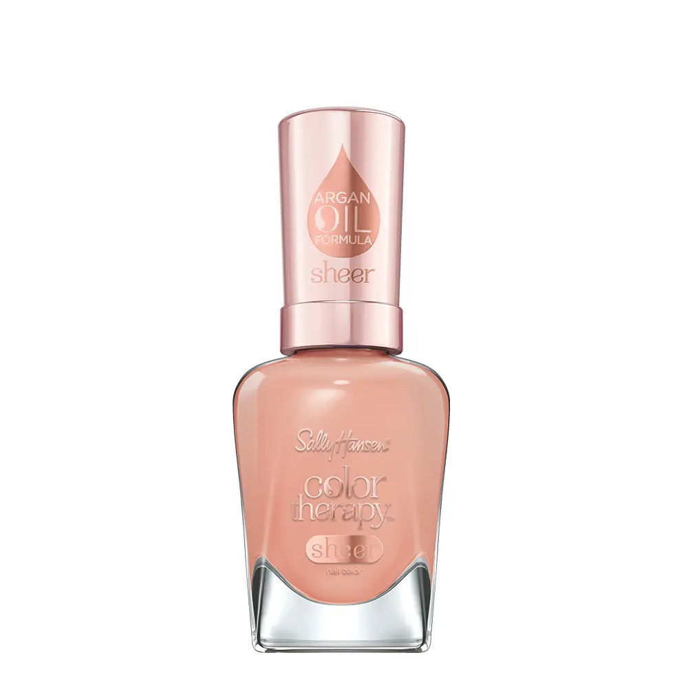 SALLY HANSEN COLOR THERAPY SHEER color and care polish #205-Pink Moon 14.7 ml SALLY HANSEN COLOR THERAPY SHEER color and care polish #205-Pink Moon 14.7 ml