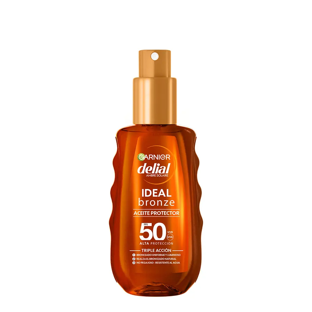 GARNIER DELIAL IDEAL BRONZE protective oil SPF50 150 ml GARNIER DELIAL IDEAL BRONZE protective oil SPF50 150 ml