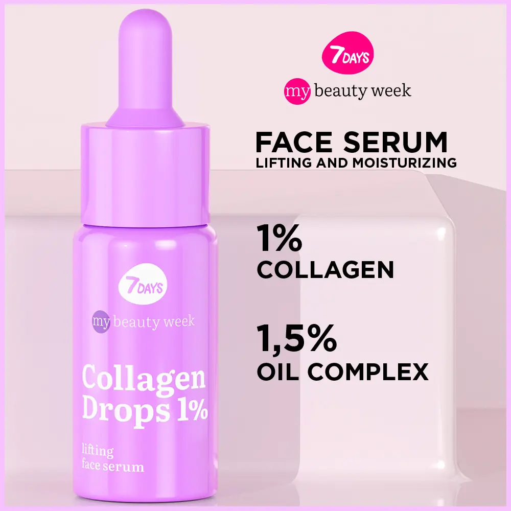 7DAYS COLLAGEN DROPS lifting facial serum 20 ml 7DAYS COLLAGEN DROPS lifting facial serum 20 ml - Image 3