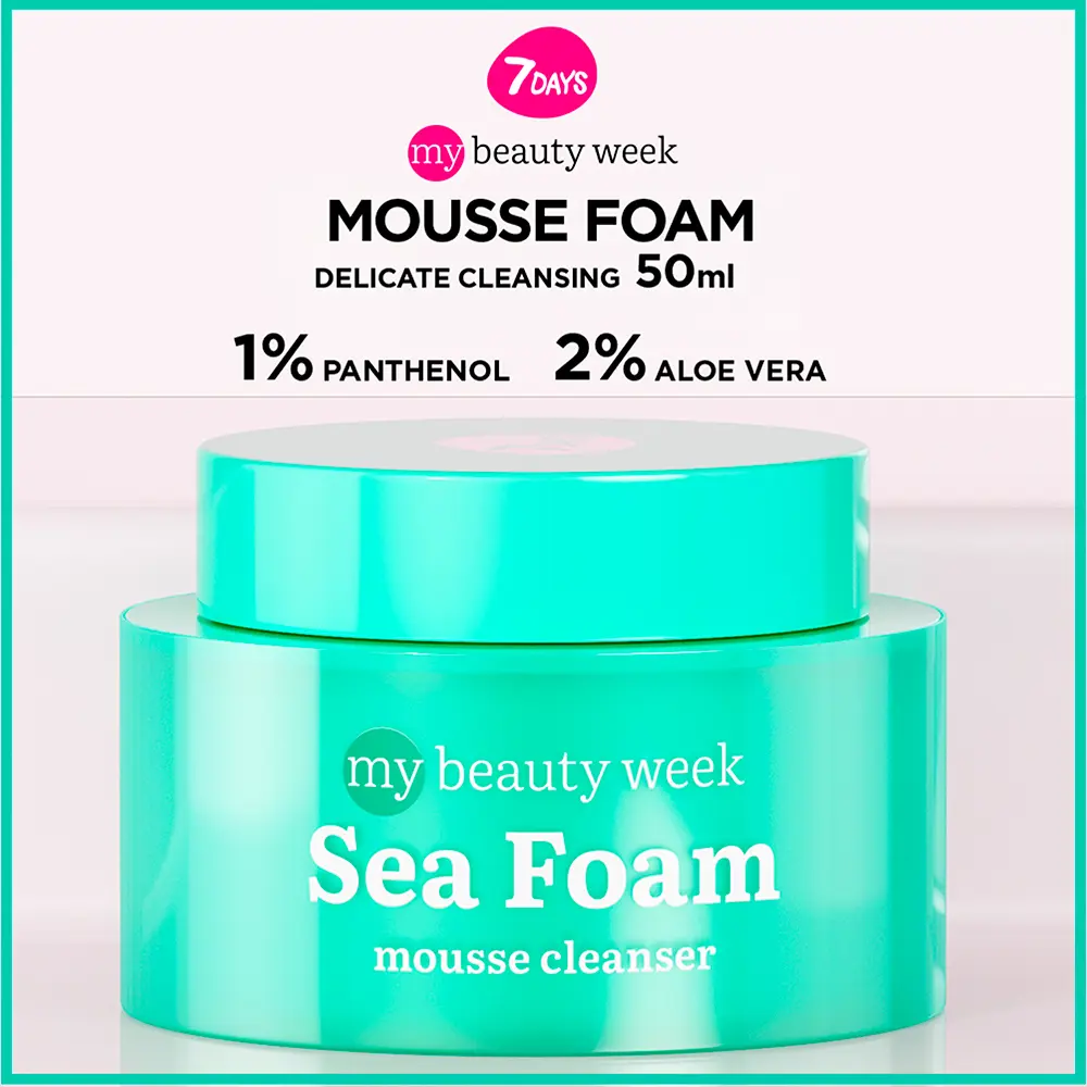 7DAYS SEA FOAM Make-up-Entferner-Mousse 50 ml