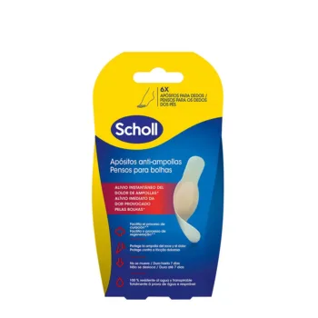 SCHOLL Anti-blister dressings for fingers 6 units