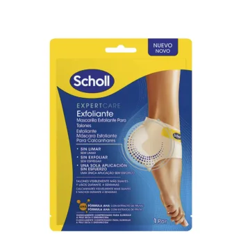 SCHOLL EXPERT CARE masque exfoliant pour talons 1 u