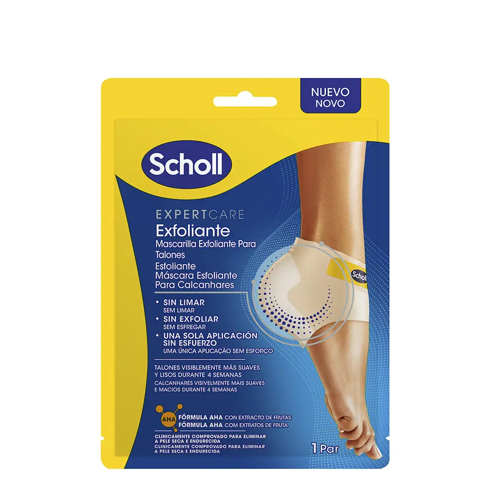 SCHOLL EXPERT CARE exfoliating mask for heels 1 u SCHOLL EXPERT CARE exfoliating mask for heels 1 u
