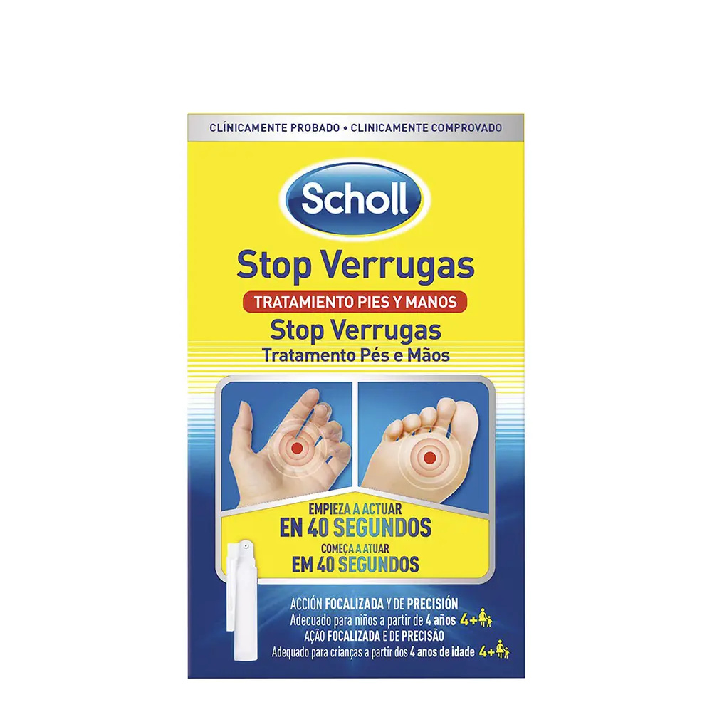 SCHOLL STOP WARTS cryotherapy treatment 80 ml SCHOLL STOP WARTS cryotherapy treatment 80 ml