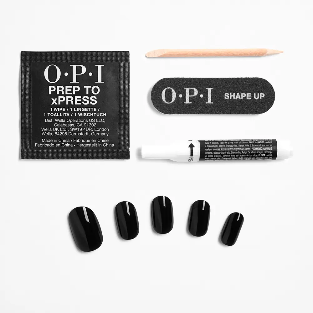 OPI OPI xPRESS/ON Artificial Nails nail polish tone #Lady in Black 30 u