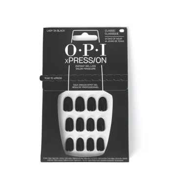 OPI OPI xPRESS/ON Artificial Nails nail polish tone #Lady in Black 30 u