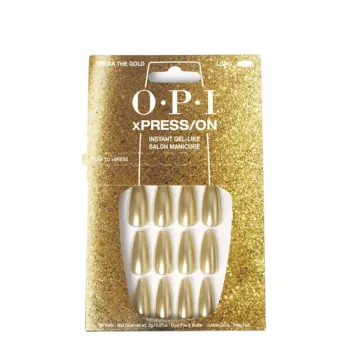 OPI OPI xPRESS/ON Artificial Nails #Break the Gold nail polish 30 units