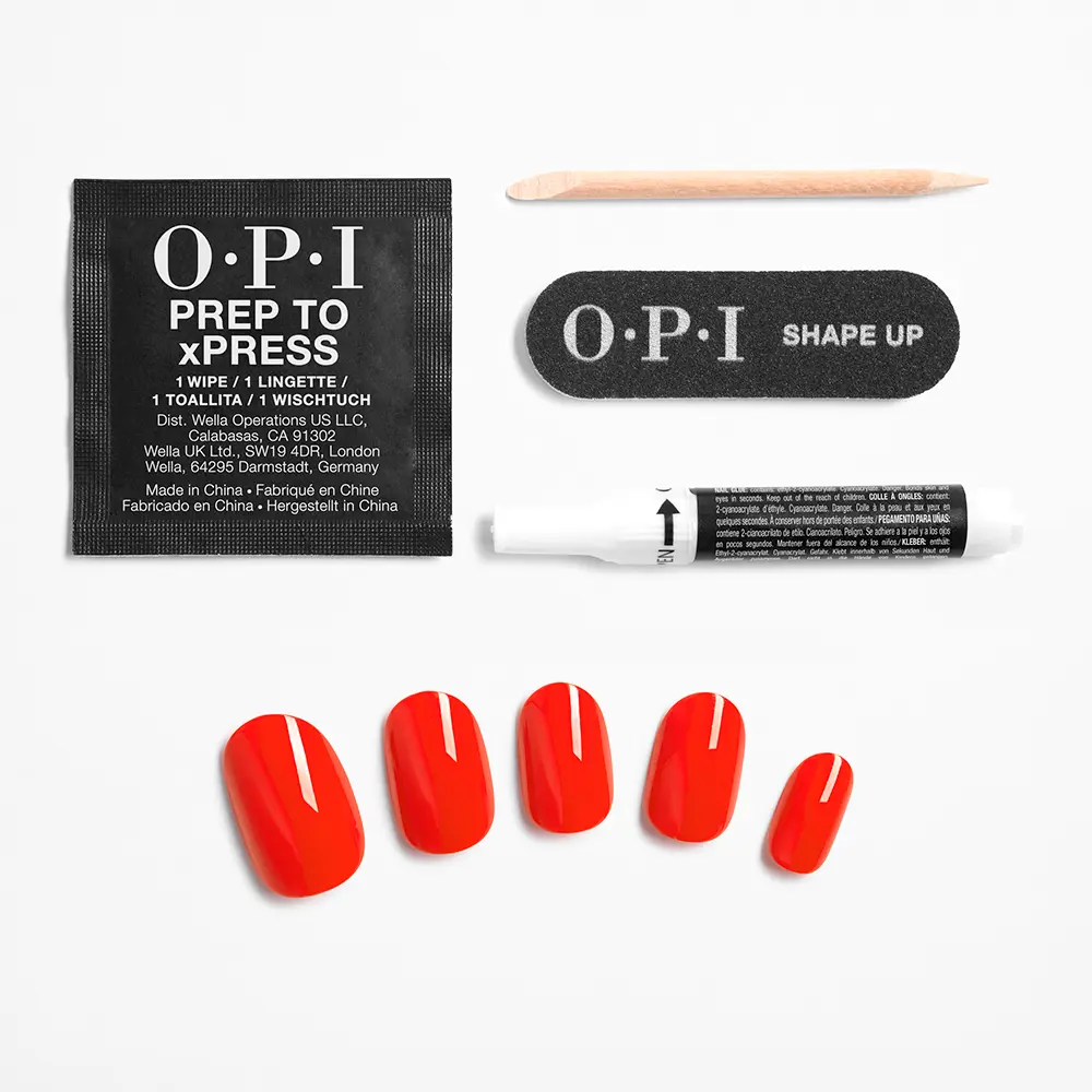 OPI OPI xPRESS/ON Artificial Nails nail polish tone #Strawberry Margarita 30 u