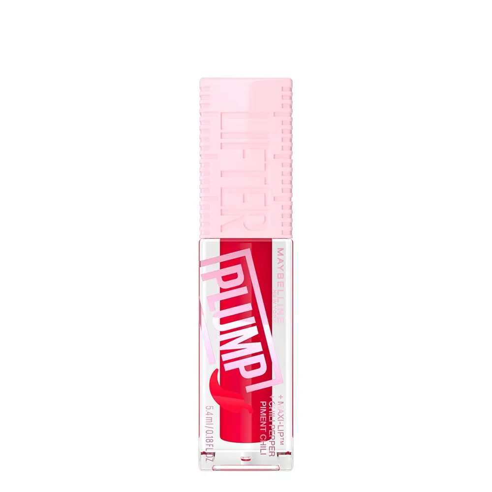 MAYBELLINE PLUMP volumizing lip gloss #004 red flag 5.4 ml MAYBELLINE PLUMP volumizing lip gloss #004 red flag 5.4 ml