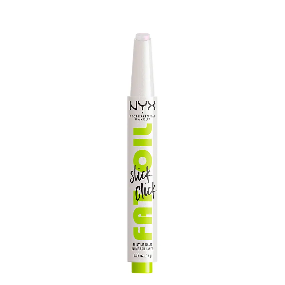 NYX PROFESSIONAL MAKE UP FAT OIL SLICK CLICK shiny lip balm #man character 2 gr