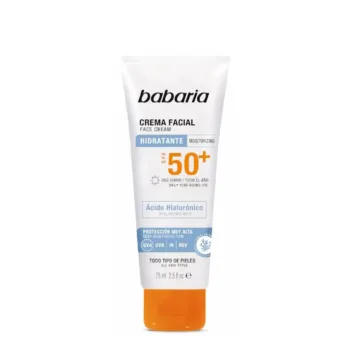 BABARIA SOLAR HYALURONIC ACID facial cream SPF50+ 75 ml