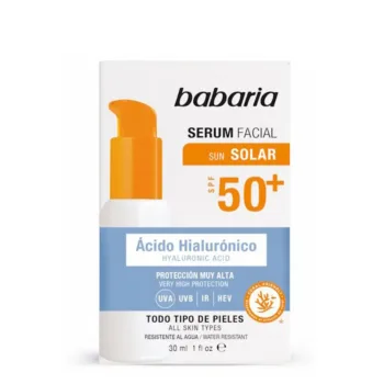 BABARIA SOLAR HYALURONIC ACID facial serum SPF50+ 30 ml