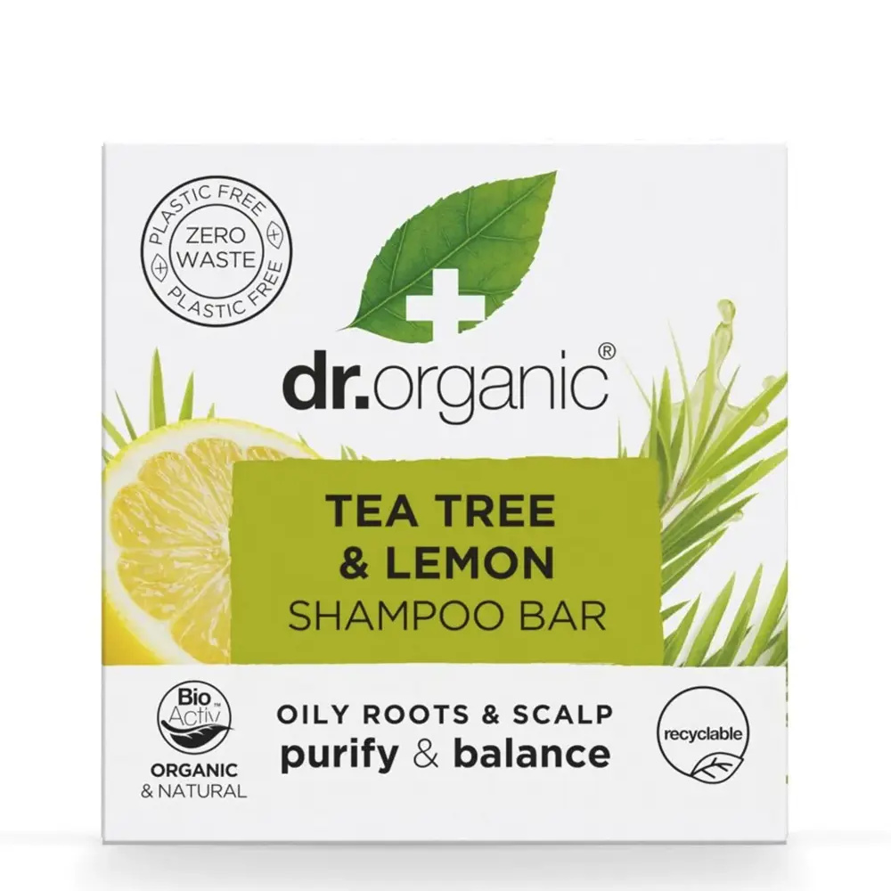 DR. ORGANIC TEA TREE AND LEMON solid shampoo 75 gr DR. ORGANIC TEA TREE AND LEMON solid shampoo 75 gr
