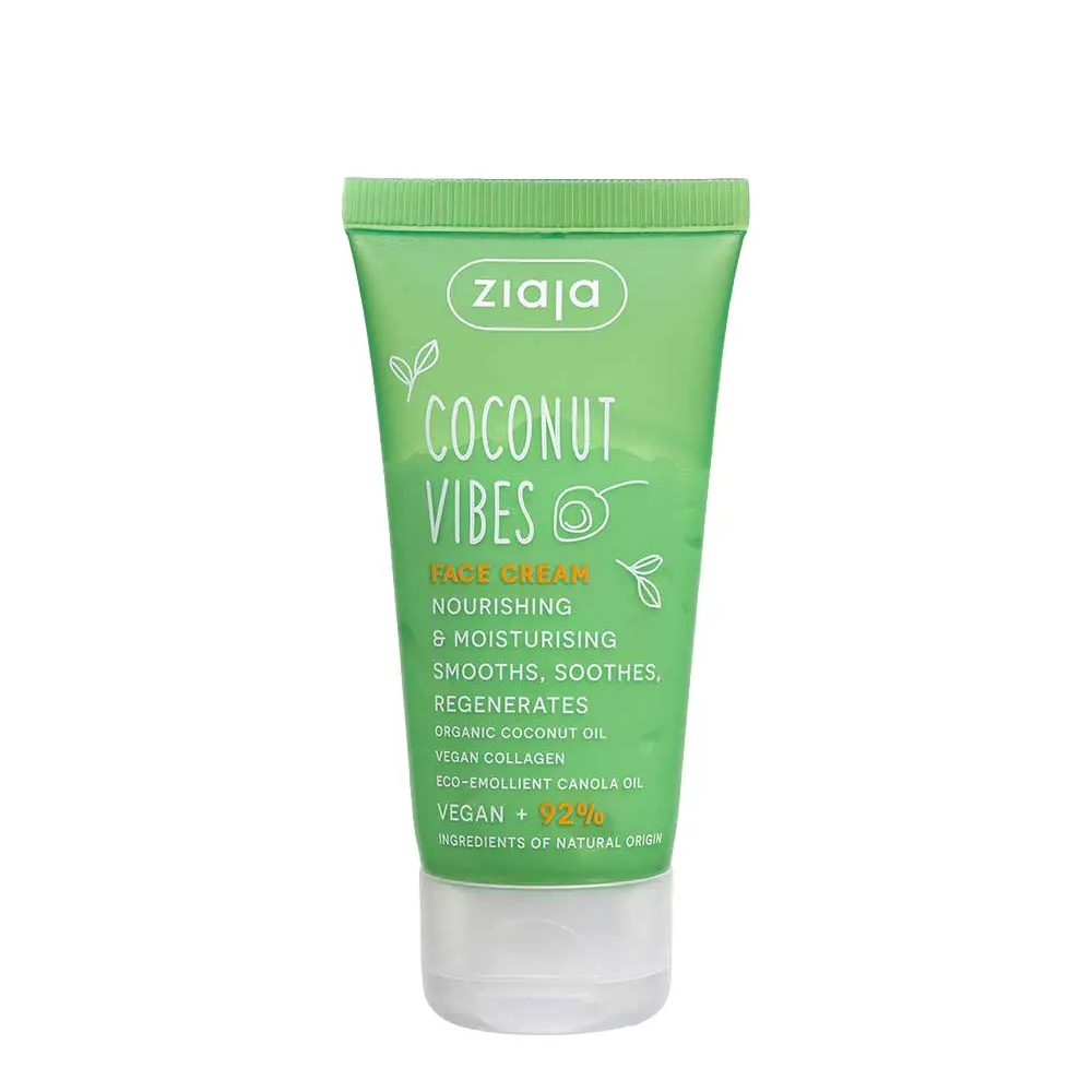 ZIAJA COCONUT & ORANGE VIBES nourishing facial cream 50 ml ZIAJA COCONUT & ORANGE VIBES nourishing facial cream 50 ml