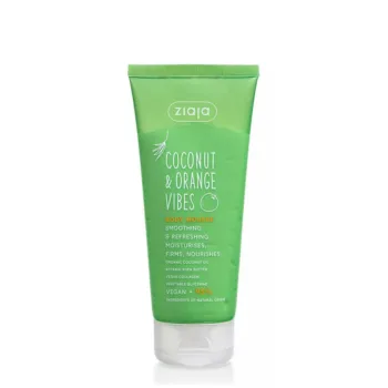ZIAJA COCONUT & ORANGE VIBES softening and refreshing body mousse 200 ml